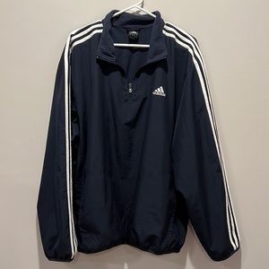 Adidas pull over wind breaker
